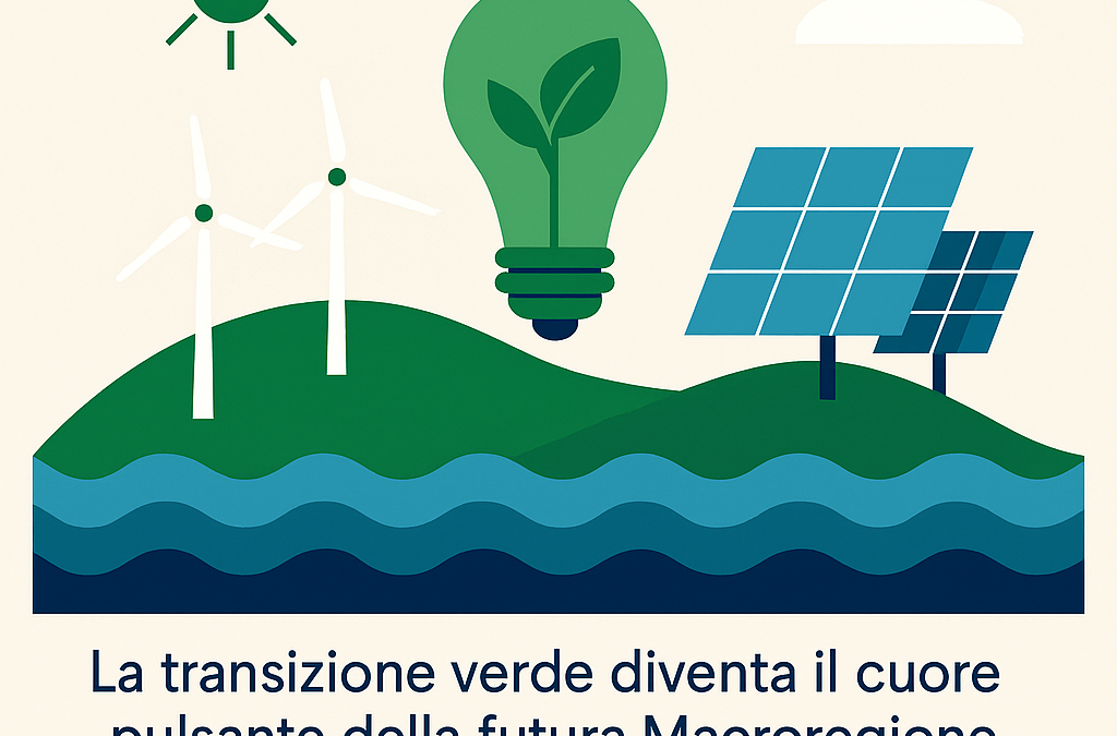 GREEN ECONOMY, MOTORE DELLA MACROREGIONE MEDITERRANEA