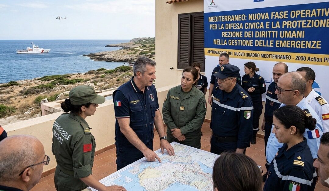 MEDITERRANEO, NUOVA FASE OPERATIVA PER LA DIFESA CIVICA E LA PROTEZIONE DEI DIRITTI UMANI NELLA GESTIONE DELLE EMERGENZE